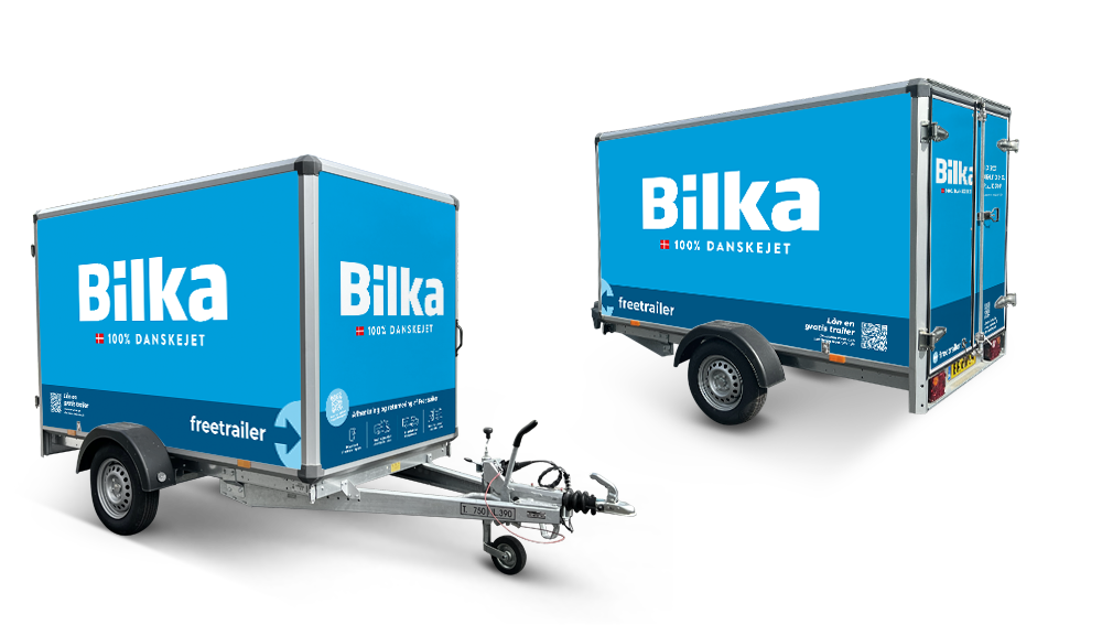 Lej en trailer hos Bilka