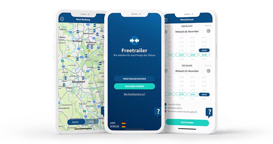 Freetrailer app Deutschland