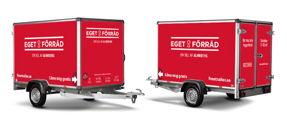 Hyr släp hos Eget Förråd