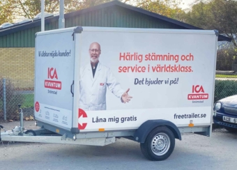 Hyr ICA släp