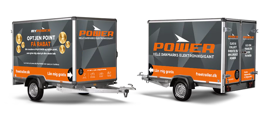 Lej en trailer hos POWER