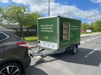 Reklame på trailere med Freetrailer
