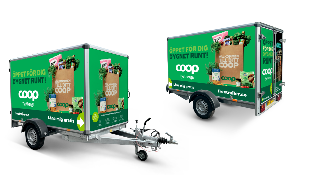 Hyr släp Coop