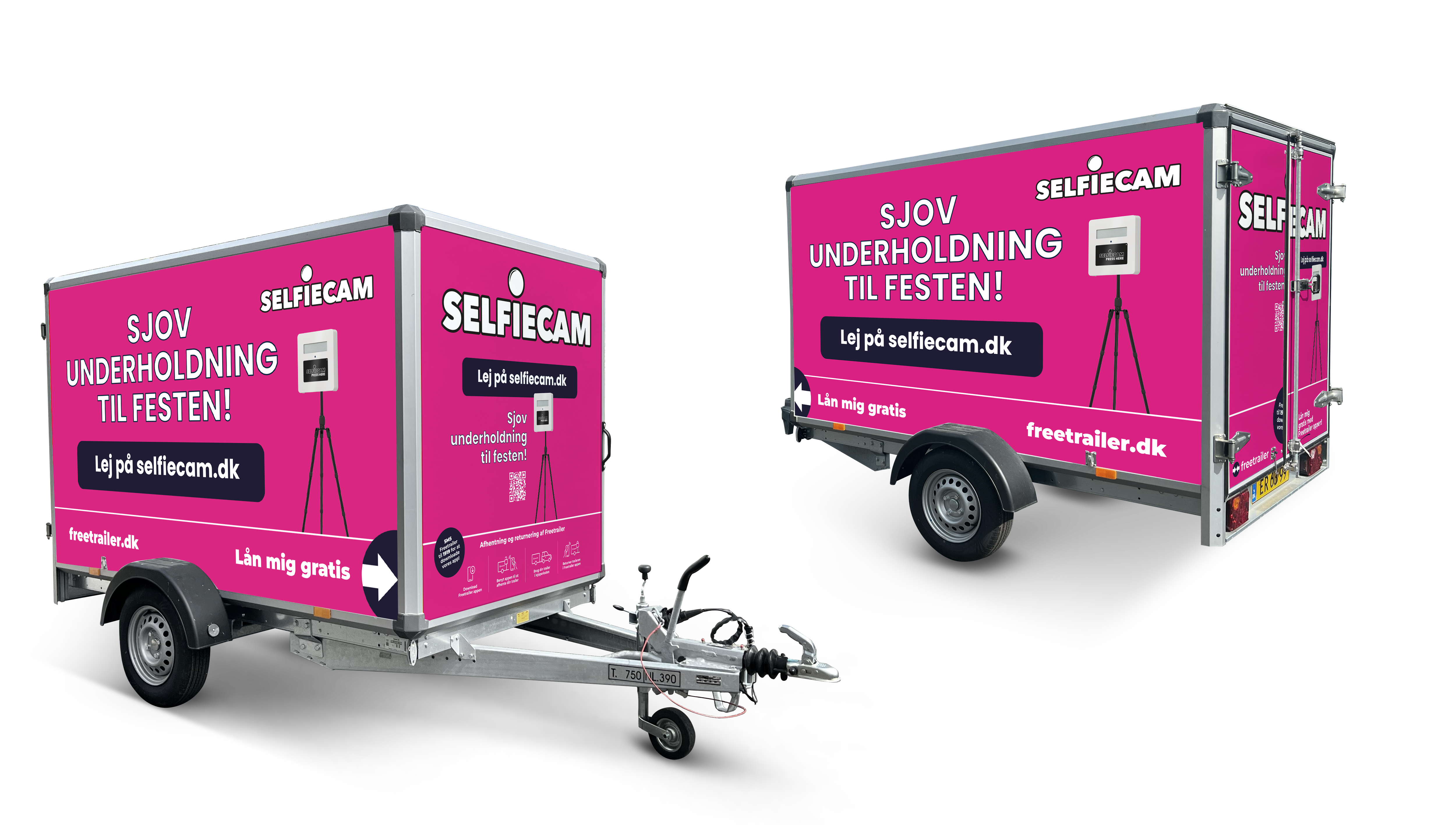 Lej en trailer hos Selfiecam